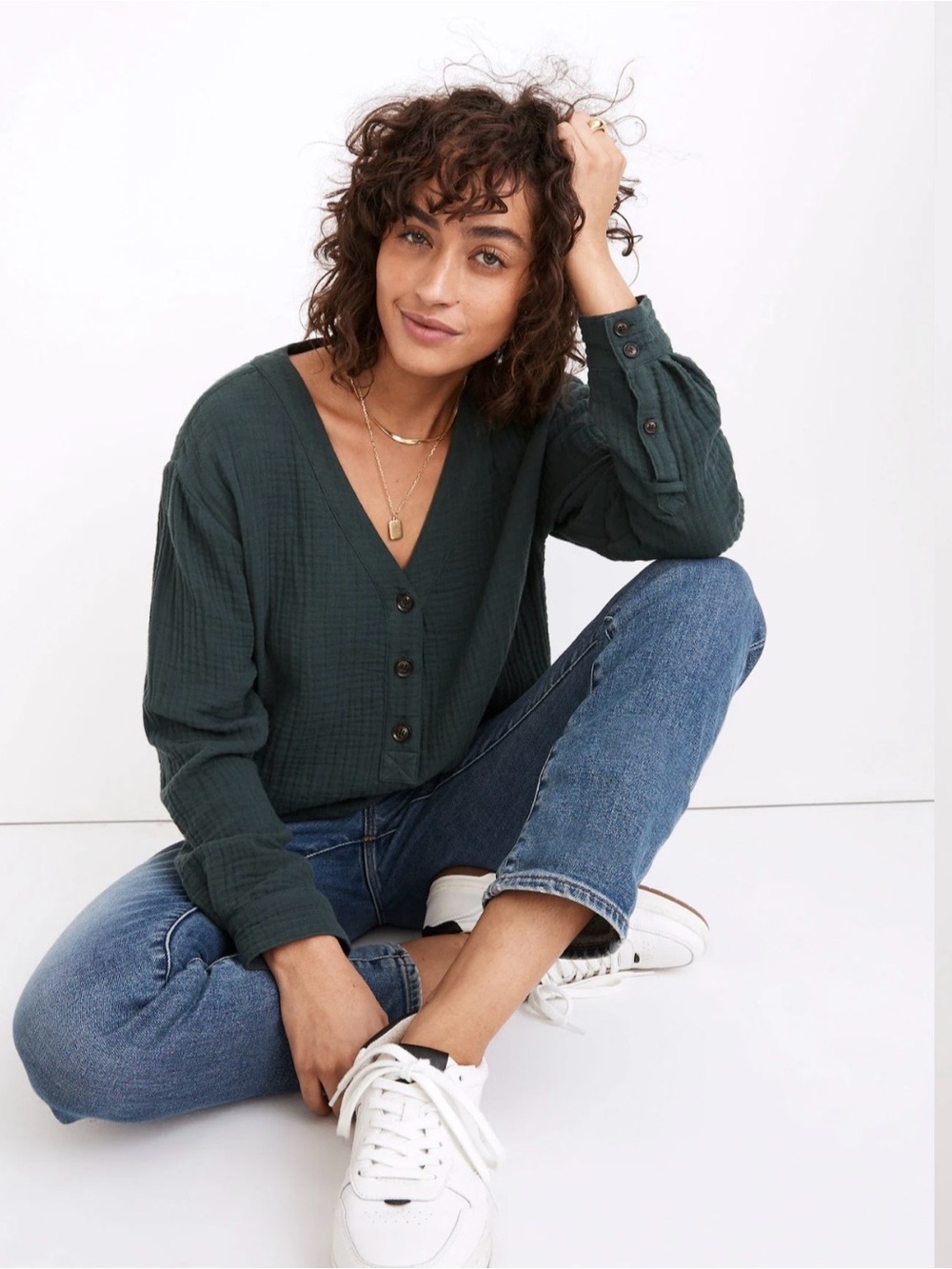 Madewell Lightspun Evert Top